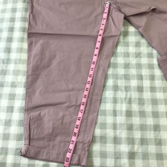 2/40$ Plus size 18 Reitmans pedal crop pants ankle trousers cotton lightweight - Picture 6 of 9